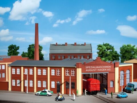 Cladire si poarta fabrica