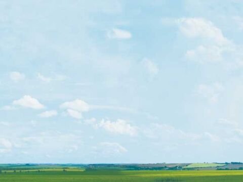 Background diorama Döllnitz Valley 