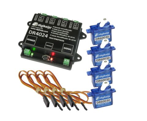 Decodor servo-mecanisme - pachet cu servo incluse