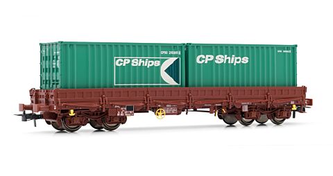 Vagon platforma cu containere, SNCF