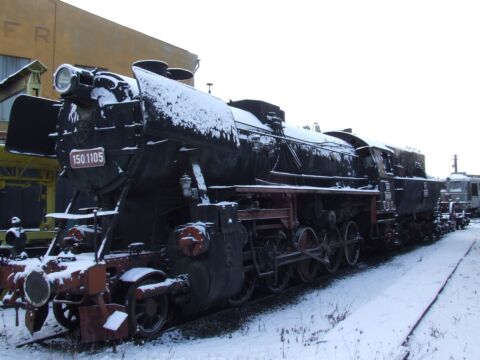 Locomotiva cu abur CFR 150.1105