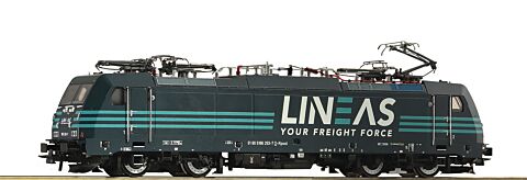 Locomotiva electrica seria 186, LINEAS