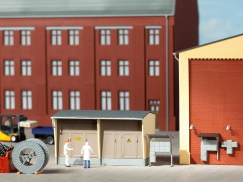 Cladire transfomator si accesorii