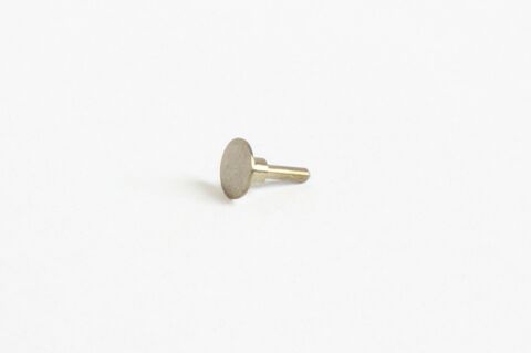 Tampon metalic rotund