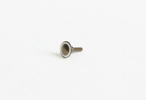 Tampon metalic rotund