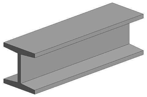 Set 3 profile H 3.2x2x2.9 mm alb