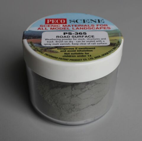 Pudra weathering, "praf sosea/drum"