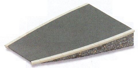 Sectiune capat peron