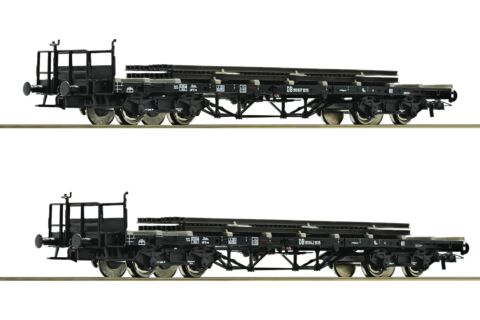 Set 2 vagoane platforma, DB