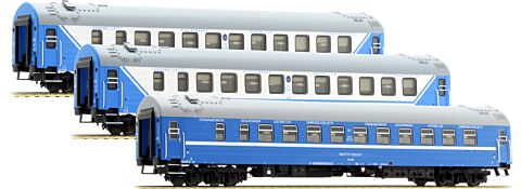 Set 3 vagoane de dormit "Saratov-Express", RZD