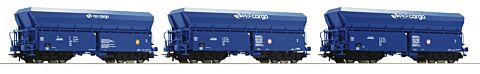 Set 3 vagoane cu autodescarcare, PKP
