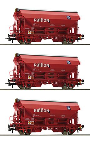 Set 3 vagoane cu autodescarcare, DB
