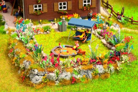 Set complet gradina cu flori