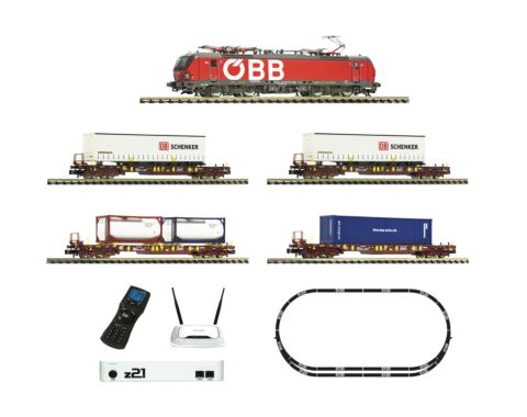 Set de start Premiun, tren de marfa, OBB