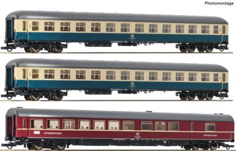 Set vagoane calatori D 229 "Johann Strauß", DB