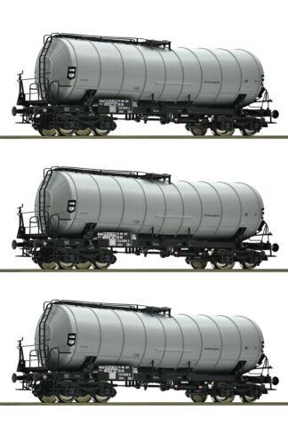 Set 3 vagoane cisterna, DR