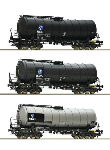 Set vagoane cisterna KVG, DB