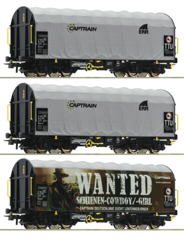 Set vagoane cu prealata, Captrain