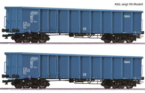 Set 2 vagoane gondola, CD Cargo