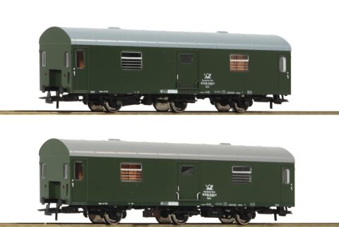 Set 2 vagoane posta, DR