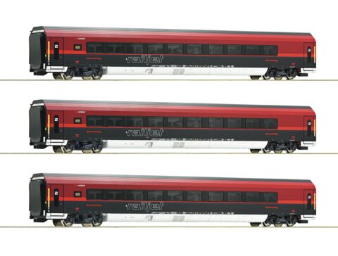 Set vagoane calatori "RailJet", OBB