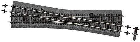 Incrucisare simpla cu macaz EKW10