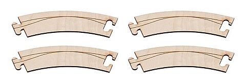 Traseu curb Faller car 45°