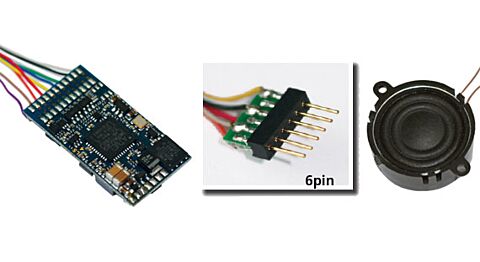 Decodor Esu LokSound V4.0, NEM 651 (6 pini)