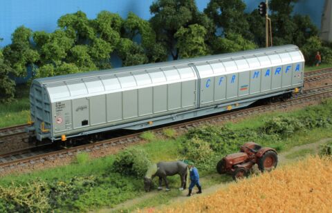 Vagon marfa cu pereti culisanti, CFR