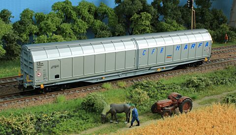 Vagon marfa cu pereti culisanti, CFR