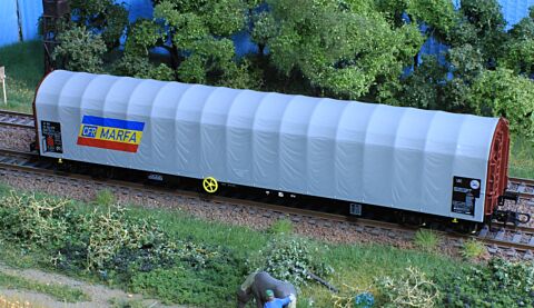 Vagon marfa cu prelata, CFR