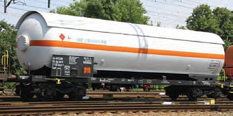 Vagon cisterna pentru gaz, GFR