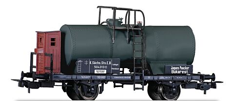Vagon cisterna, “Jaques Paucker Bukarest”, K.Sächs.Sts.EB
