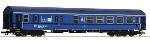 Vagon calatori clasa 2, cu compartiment de bagaje, CD