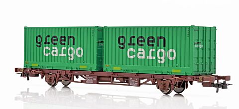 Vagon transport containere, Green Cargo
