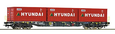 Vagon transport containere, „ERMEWA“