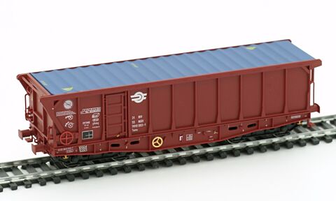 Vagon gondola cu acoperis rabatabil, MAV