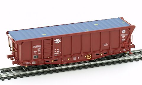 Vagon gondola cu acoperis rabatabil, MAV