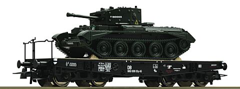 Vagon transport greu cu tanc, DB